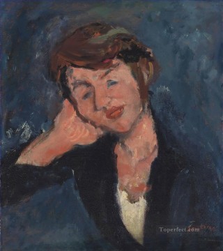 Chaim Soutine Painting - The Polish woman Chaim Soutine